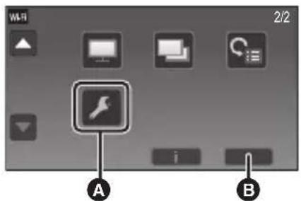 PANASONIC HC-V808 - Oprettelse af en direkte forbindelse mellem denne enhed og din smartphone, når [Direct Connection Password] er indstillet til [OFF] - 1