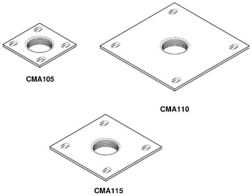 Chief CMA110W - INSTALLATION INSTRUCTIONS - 1