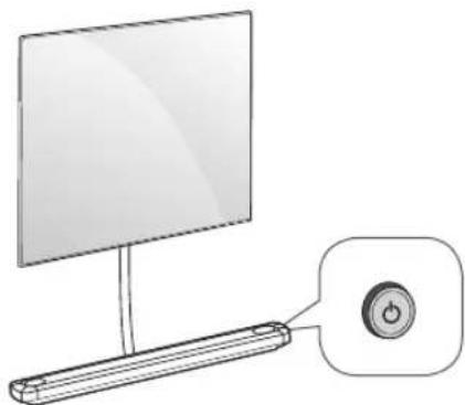 LG OLED65W7V - Använda knappen - 1