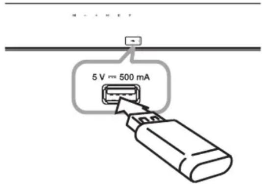 LG NB300 - USB-tilslutning - 1