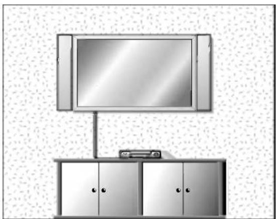 LG MZ-42PZ45V - Skærminstallering – alternativer - 1