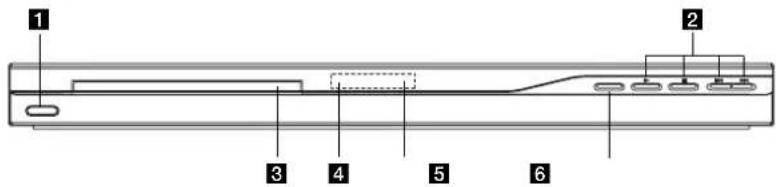 LG DVX276 - Frontpanel - 1