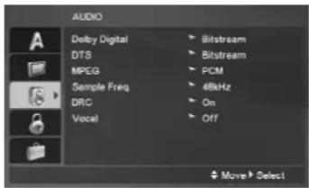 LG DVX276 - TV Output Select (Valg af TV-udgang) - 1