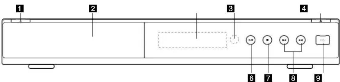 LG BD300 - Frontpanel - 1
