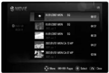 LG BD300 - Sådan afspiller du en disk i DVD VR format - 1