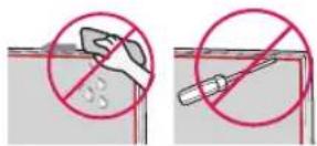 LG 55UH605V - WARNING! - 1