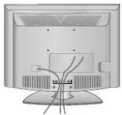 LG 50PG3000 - Tilslut kablerne som beskrevet. - 1