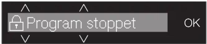 MIELE WWG 360 WCS - Et program stoppes - 2