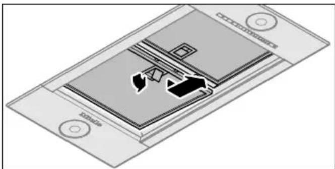MIELE DA 2698 EXTA - Panel og fedtfiltre tages ud - 3