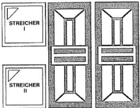 Hohner D 160 - STREICHER FÜR DAS OBERE UND UNTERE MANUAL - 1