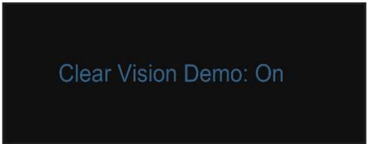 Clear Vision Demo: On