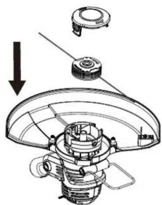 McGregor MET3525 - Replacing the spool - 2