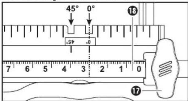 45° 0° 0 45 7 6 5 4 3 2 1 0 ⑰ ⑰