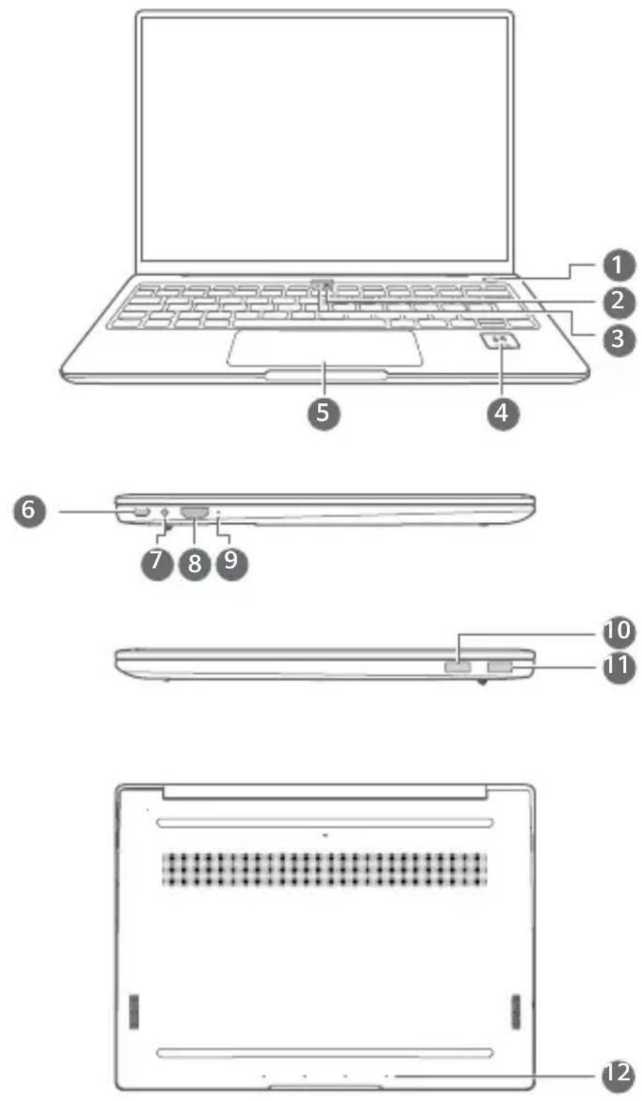 HUAWEI Matebook 14 (2020) - Información sobre el ordenador - 1
