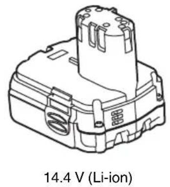 14.4 V (Li-ion)