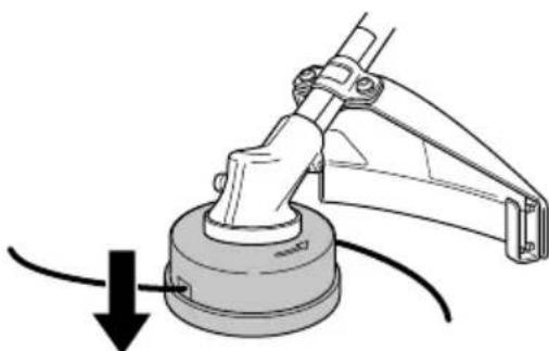 HiKOKI CG 23ECP(SL) - Adjusting line length - 1