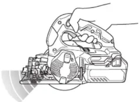 HiKOKI C 3605DYA - ADVARSELSSIGNALER FOR LED-LAMPE (Fig. 41) - 1