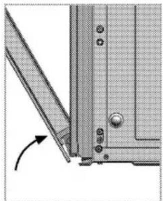 GRUNDIG GEBM 45011 B - Removing the oven door - 2