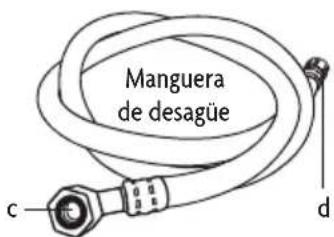 Manguera de desagüe c d
