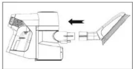 GRUNDIG VCP 3830 - Crevice M, 2in1 Brush H and dust brush P - 3