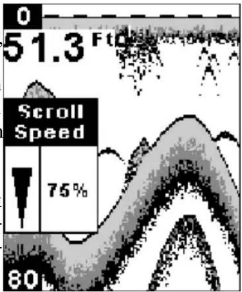 LOWRANCE X47EX - Chart Speed - 1