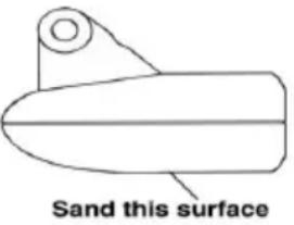 LOWRANCE X47EX - Indenbords installation (kun for 20° transducer) - 1