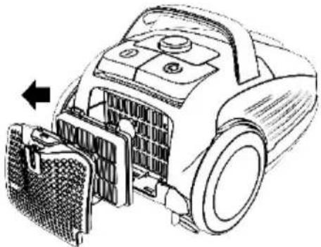 GORENJE VCEA23GPLBL - Zamena filtera - 1