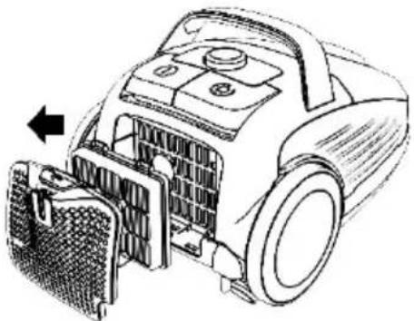 GORENJE VCEA22GPLBK - Rengör filter - 1