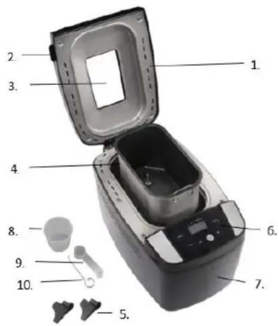 GORENJE BM1210BK - Know your bread maker - 1