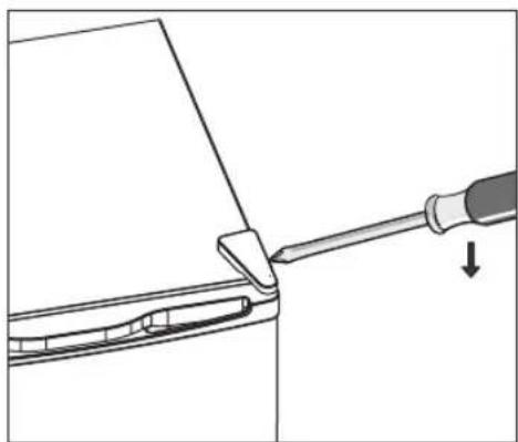 Logik LTT68S18E - Reversing the Door Swing - 2
