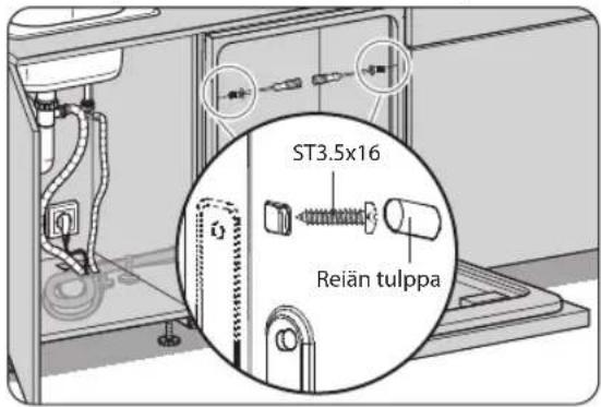 ST3.5x16 Reiän tulppa