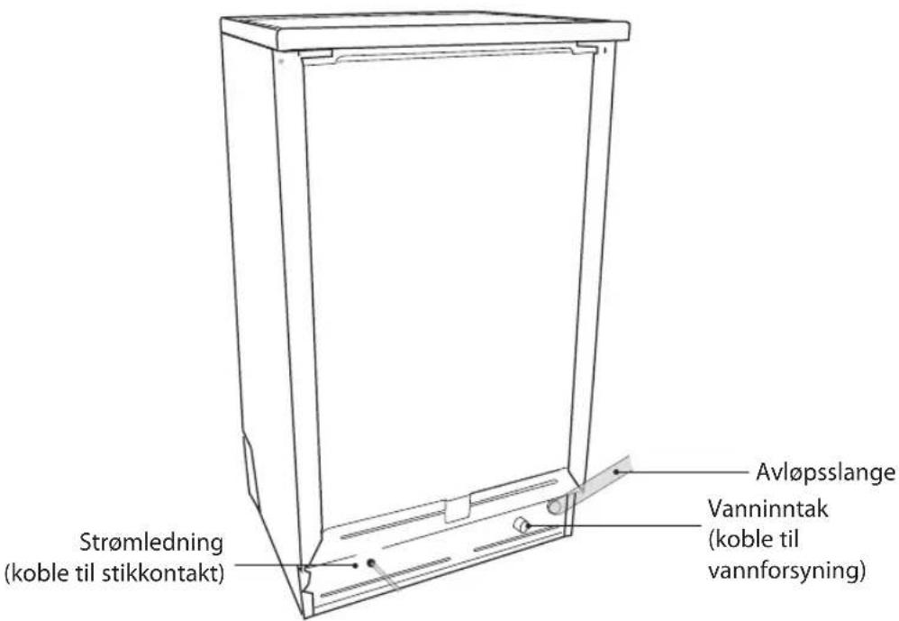 Logik LDW60X18N - Sett bakfra - 1