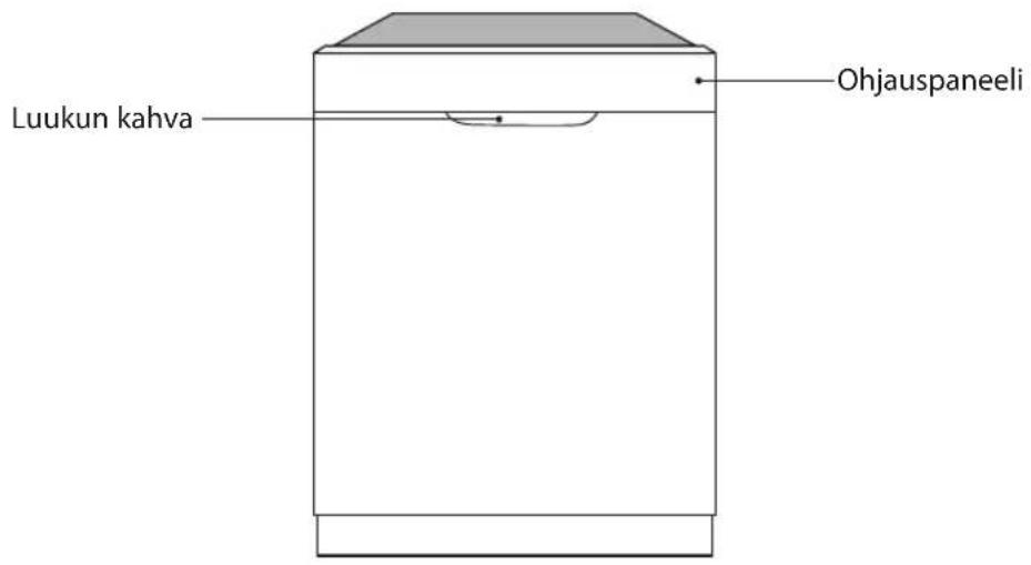Technical diagram of an internal device with numbered components for identification