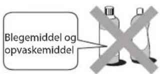 Blegemiddel og opvaskemiddel
