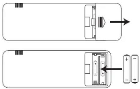 Diagram showing battery internal structure with labeled components and directional arrow indicating flow or movement
