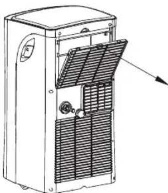 Logik LAC08C16 - Cleaning the Air Filter - 1