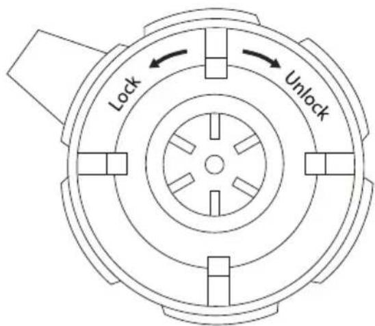 Logik L600BK17E - Rengöring av mixertillbringaren - 4