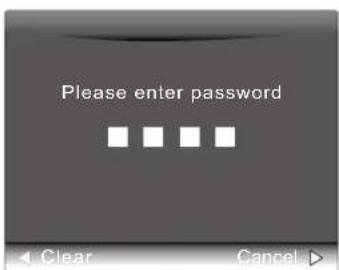 Please enter password Clear Cancel