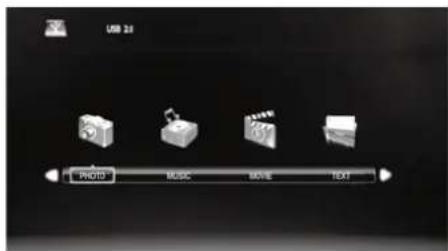 USB 32 PHOTO MUSIC MOVIE TEXT