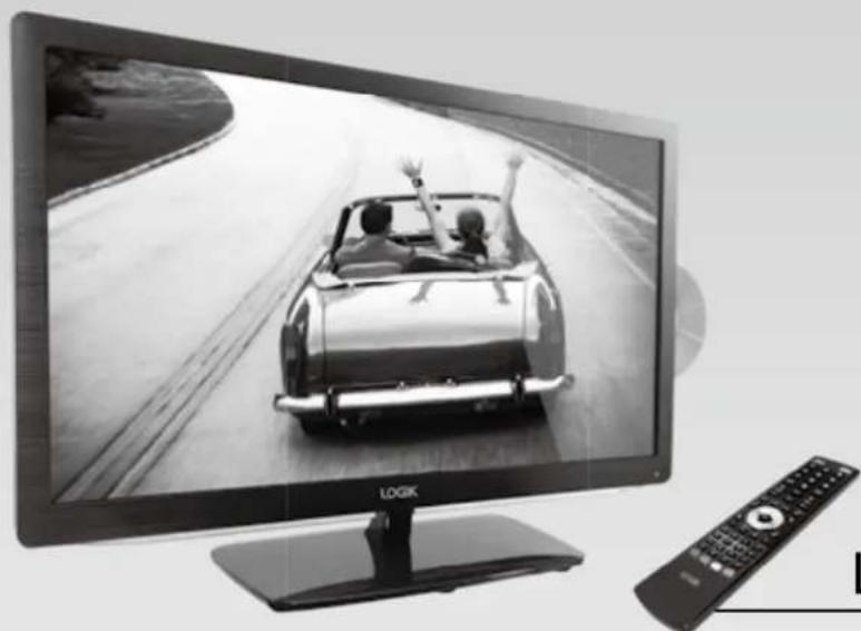 Logik L22FED12N - 22" / 24" Full HD LED TV with DVD Player - 2