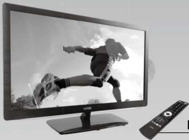 Logik L22FED12N - 22" / 24" Full HD LED TV with DVD Player - 1