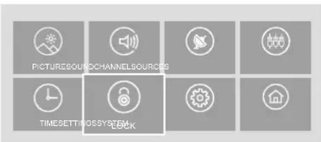 PICTURESOUND CHANNELSOURCES TIMESETTING SYSTEM LOCK
