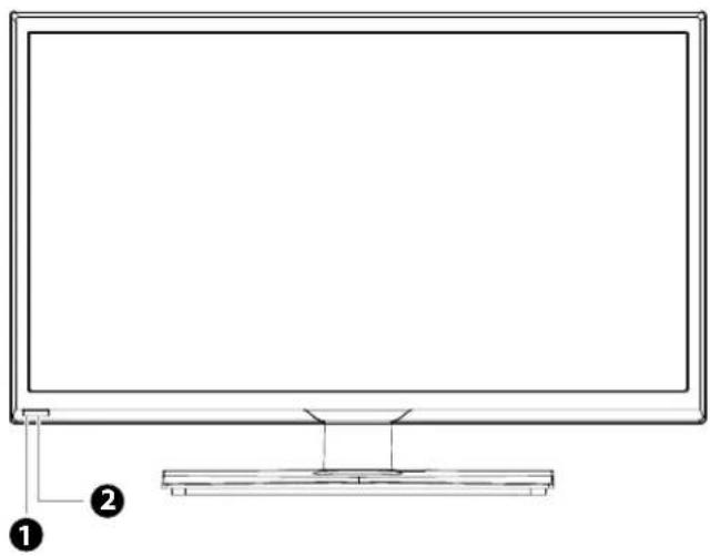 Logik L20HE18 - Front / Right Side View and Rear Controls - 1