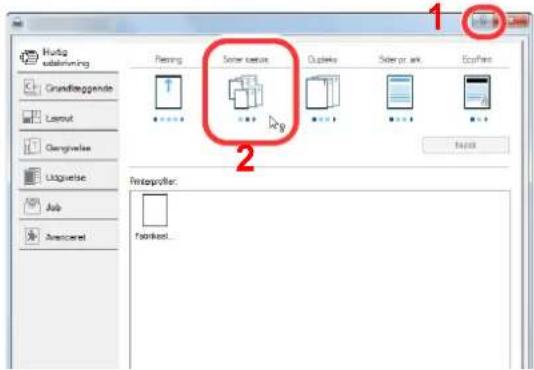 KYOCERA ECOSYS M2635dn - Visning af printerdriver hjælp - 1