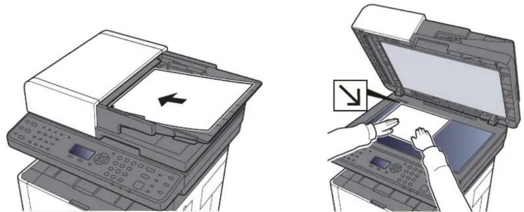 KYOCERA ECOSYS M2635dn - Sende scannet dokument med e-mail - 1
