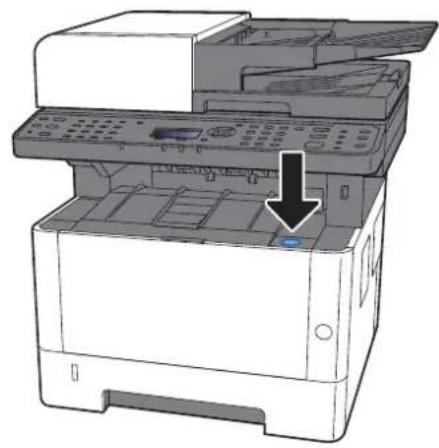 KYOCERA ECOSYS M2635dn - Åbn frontdækslet. - 1