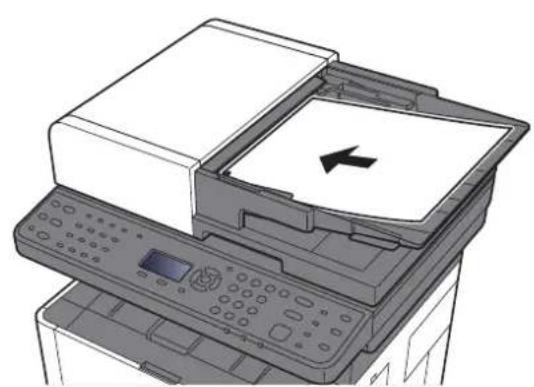 KYOCERA ECOSYS M2135dn - Sende scannet dokument med e-mail - 1