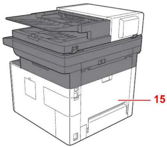 KYOCERA ECOSYS M2135dn - Maskinens dele (Maskinens ydre) - 2