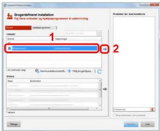 KYOCERA ECOSYS M2135dn - Installér software. - 1