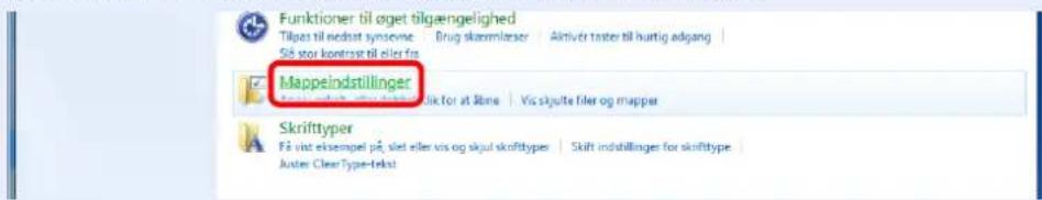 Funktioner til øget tilgængelighed Tilpas til nedrat synevee Drug skammlerer Aktiver taster til hurtig adgang | Så stor kontropt til eller fra Mappeindstillinger Skrifttyper Få vist eksampel på, slet eller vos og skut skrifttype Skift indstillinger for skrifttype Juster ClearType-tekst